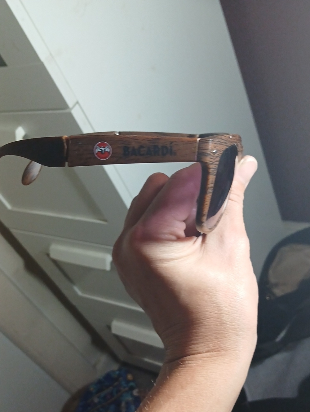 Bacardi Rum Sunglasses Uni Compact Fold Up Glasses